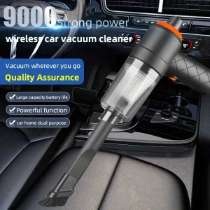 Wireless Car Vacuum Cleaner 6000Pa Cordless Handheld Cleaning Robot Auto Vacuums Strong Suction Cleaner For Car